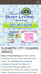 Mobile Screenshot of busylivingcleaning.com